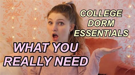 19 College Dorm Essentials What You Need 2019 Youtube