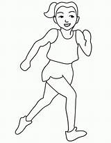 Coloring Runner Jog Clipart Track Olympic Pages Printable Kids Run Cliparts Colour Runners Field Gymnastics Olympics Clipartbest Race Popular Library sketch template