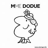 Madame Coloriage Monsieur Dodue Princesse Mme Coloriages Colorier Glouton Grognon Grincheux Imprimé Jecolorie sketch template