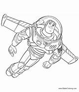 Lightyear Buzz Coloring Pages Printable Kids Adults Print Color sketch template