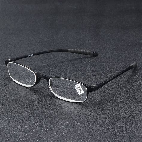 kcasa tr ultralight unbreakable  reading glasses black