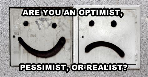 optimist pessimist  realist quiz result