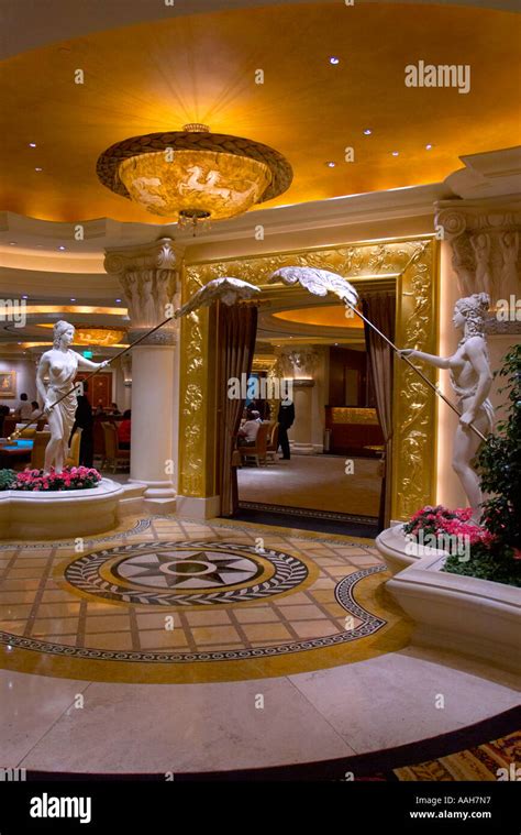lobby  mirage hotel las vegas nevada usa stock photo alamy