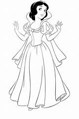 Princesses sketch template