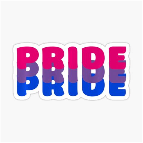 Bi Pride Bisexual Flag Lgbt Bisexuality Sticker By Connorbentley