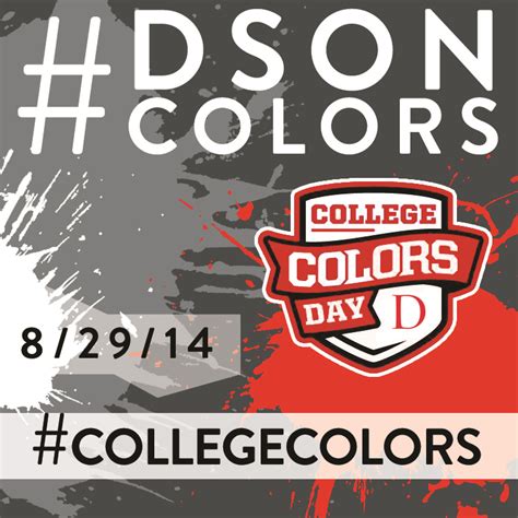 share  dickinson pride  show   red college colors day