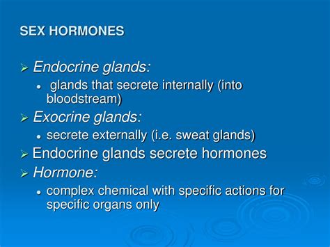 ppt sex hormones powerpoint presentation free download