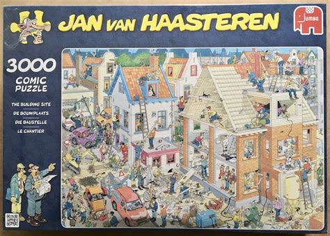 jumbo  building site jan van haasteren rare puzzles