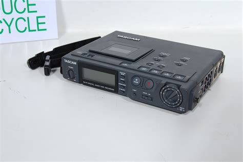 tascam da p portable pro dat digital audio tape recorder player