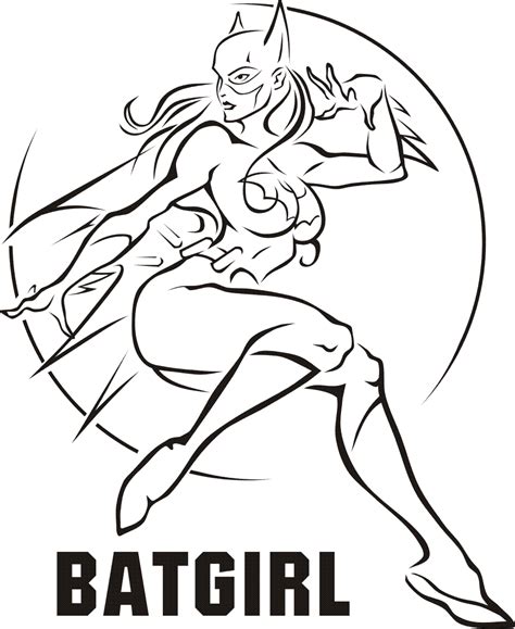 black  white drawing   woman   shape   batgirl logo