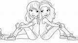 Coloring Pages Girls Friend Spray Paint Friends Printable Forever Color Getcolorings Print sketch template