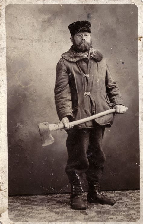 pin  emily hobson  gentlemen lumberjack vintage beard