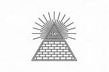 Masonic Freemasonry Emblem Illuminati Symbols sketch template