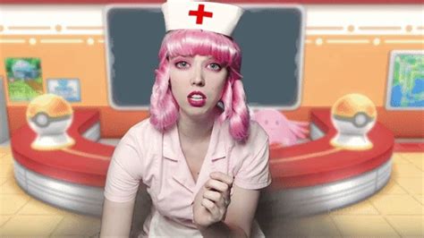 A Kassmonday Cosplay Nurse Joy X Mewtwo Controlled And Fucked Ft Mr