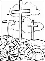Cross Stained Glass Coloring Easter Pages Printable Getcolorings Colorin sketch template