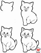 Desenhos Gato sketch template