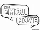 Emoji Coloring Movie Pages Logo Printable Print Color Scribblefun Emojis Drawing Getcolorings Logodix sketch template