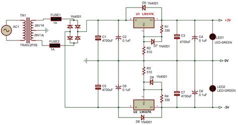 lm power supply schematic