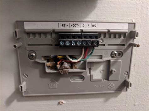 installation  thermostat     trane specific  wire