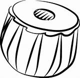 Tabla Clipart Music Tabala Membranophone Icon Indian Clip Drum Vector Traditional Clipground Cliparts Iconfinder sketch template