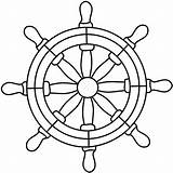 Wheel Steering Ship Pirate Drawing Boat Glass Stained Clipart Patterns Nautical Clip Cliparts Compass Ships Draw Coloring Craft Projects Water sketch template
