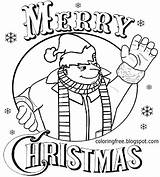 Coloring Pages Merry Getdrawings Christmas sketch template