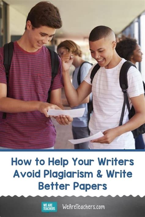 writers avoid plagiarism  write  papers