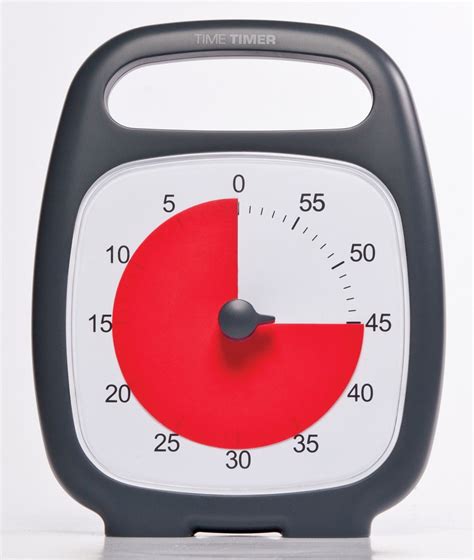 time timer   minute desk visual timer countdown timer  portable handle  classroom