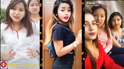 Nepal Tiktok Girls Part 2 Youtube