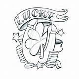 Tattoo Lucky Tattoos Luck Designs Charms Charm Drawings Key Choose Board sketch template