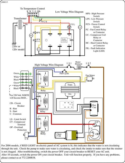 carrier split air conditioner wiring diagram