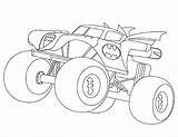 Grave Digger Monster Coloring Truck Pages Getdrawings sketch template