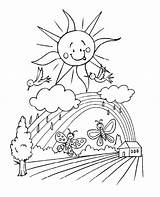Coloring Pages Kids Spring Thebalance sketch template