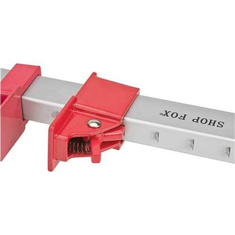 shop fox aluminum bar clamp  torsion box
