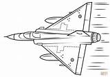 Fighter Mirage Aereo Caccia Ausdrucken sketch template
