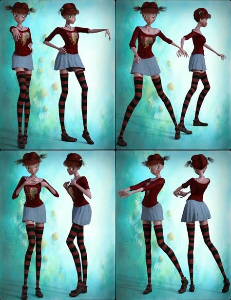 patty poses for genesis 3 female s and star 2 0 daz 3d