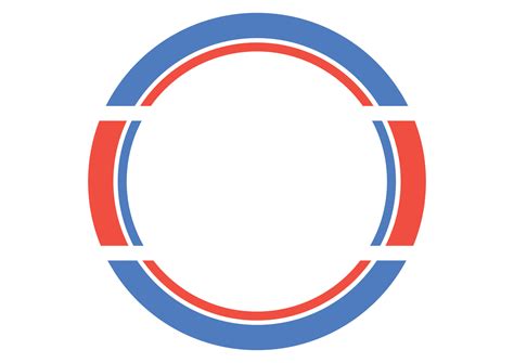 colors  logo template blue  red circle logo logo template  vector art