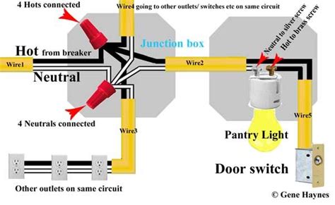 wire door switch door switch switch house wiring