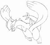 Lugia Coloring Pages Getcolorings Printable Getdrawings sketch template