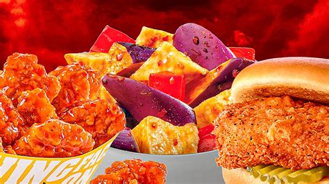 spiciest fast food items   order