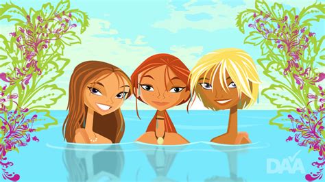 surf bettys skinny dip [three wet girls ] by daanton on