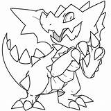 Druddigon Kabutops Mimosa sketch template