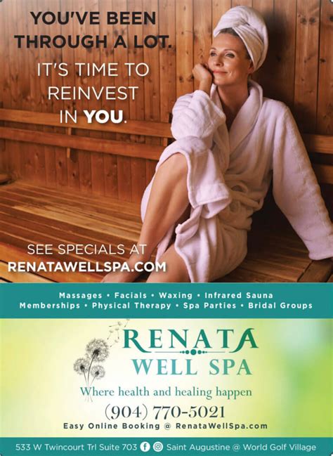 monthly  holiday spa specials renata  spa