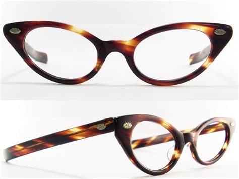 Vintage Eyeglasses Frames Eyewear Sunglasses 50s Vintage Cat Eye