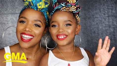 The Cutest Mother Daughter Makeup Duo L Gma Digital Youtube