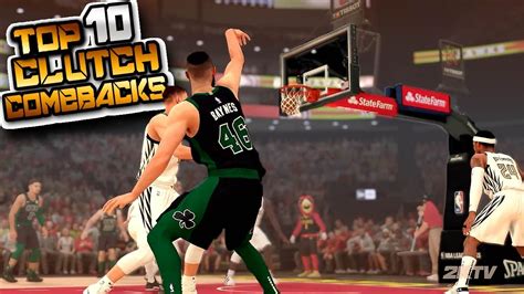 nba 2k19 top 10 clutch comeback buzzer beater plays of the week 29 youtube