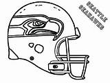 Coloring Pages Seahawks Football Helmet Printable Nfl Kids Seattle Helmets Boys Eagles Book Russell Wilson Print Color Super Jersey Bowl sketch template