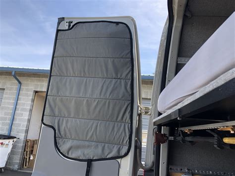 sprinter extra large rear door covers pair   quest overland