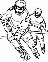 Hockey Getdrawings Puck Drawing Coloring sketch template