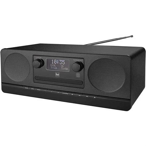 dual bt radio dab  bt radio stereoanlage kompaktanlage schwarz